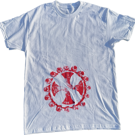 hazard tee (white)